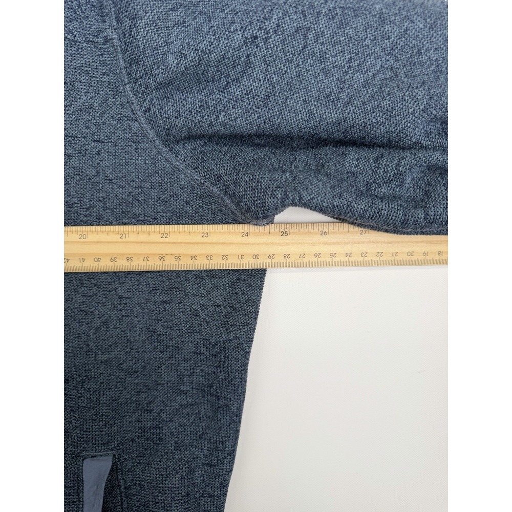 Eddie Bauer Men's Sweater Fleece Pullover Size extra Large Long Sleeve Blue - Picture 6 of 8
